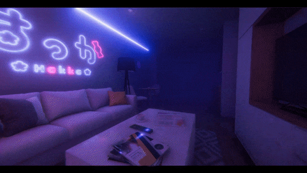 moving demo with mouse and WASD keys